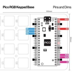 Pico RGB Keypad Base - PIM551