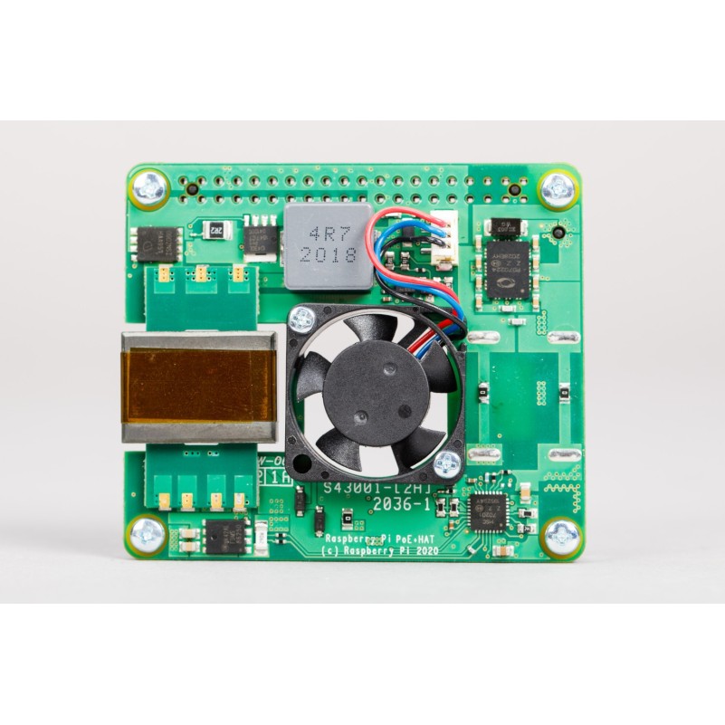 Raspberry Pi PoE+ HAT (2021) - SC0468 Raspberry Pi PoE+ HAT (2021) - SC0468
