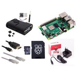 Raspberry Pi 4B - 2Gb - Fan kit - 2019 - Met heatsinks en actieve ventilator