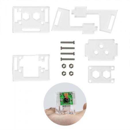 Acrylic case voor de Raspberry Pi Camera - Arducam