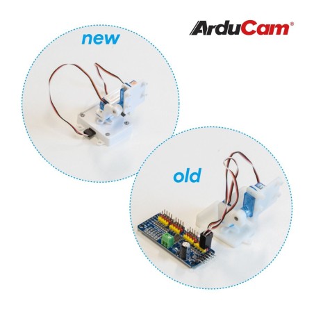 Arducam upgraded Camera Pan Tilt Platform for the Raspberry Pi