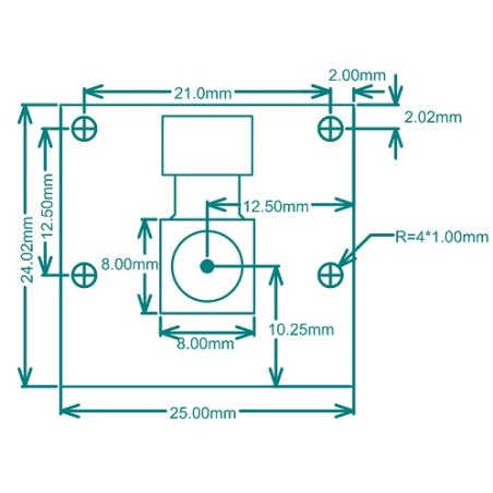 Arducam 5 MP mini camera video module for the Raspberry Pi 3 and 4
