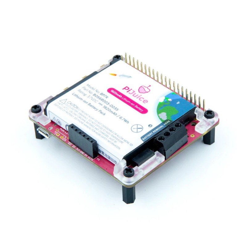 PiJuice HAT - Draagbaar power platform - Pi Supply PiJuice HAT - Draagbaar power platform - Pi Supply
