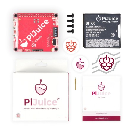 PiJuice HAT - Draagbaar power platform - Pi Supply