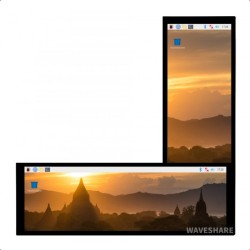 7,9 inch capacitive touchscreen LCD display, 400x1280, HDMI, IPS (WS-17916)