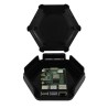 CBHEX1-PI4-BK - HEX-BOX RASPBERRY PI 4 READY ENCLOSURE, BLACK