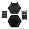 CBHEX1-PI4-BK - HEX-BOX RASPBERRY PI 4 READY ENCLOSURE, BLACK