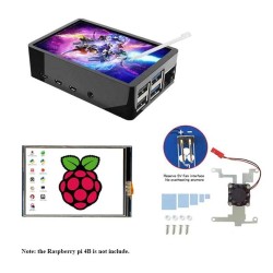 3,5" display met behuizing en ventilator