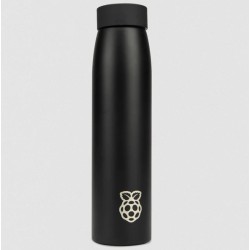 Drinking bottle with Raspberry Pi logo