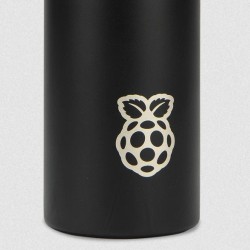 Drinking bottle with Raspberry Pi logo