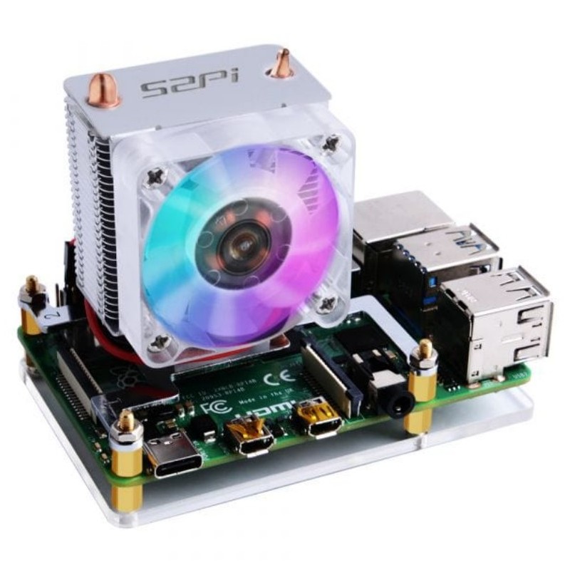 ICE tower cooler / heatsink - High profile - 52Pi ICE tower cooler / heatsink - High profile - 52Pi