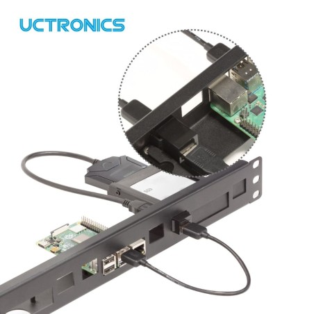 SSD 2,5-inch mounting plate voor de 1U UCTronics rack mount