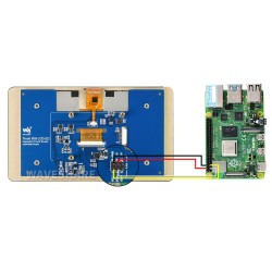 Waveshare TFT screen 7 inch touch display