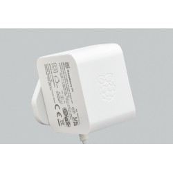 Raspberry Pi 27W USB-C Power Supply White EU - Voor RaspberryPi 5