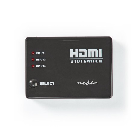 HDMI-switch - 3x HDMI in - 1 x HDMI uit
