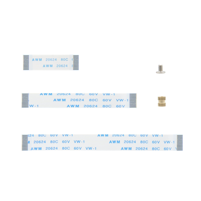 Set van 3 PCIe kabels [3cm 5cm 8cm], voor Raspberry Pi 5