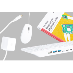Raspberry Pi 500 (QWERTY / US) - Kit, inclusief muis, EU voeding, boek, kabel en 32Gb SD-kaart