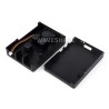 Heatsink case voor de Raspberry Pi 5 - Waveshare Heavy armor case - Ingebouwde ventilator