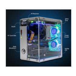 Pironman 5 - NVMe M.2 SSD PCIe - mini PC case voor Raspberry Pi 5