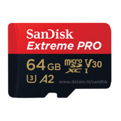 Sandisk 64Gb MicroSDHC Extreme PRO R170/W90 C10 U