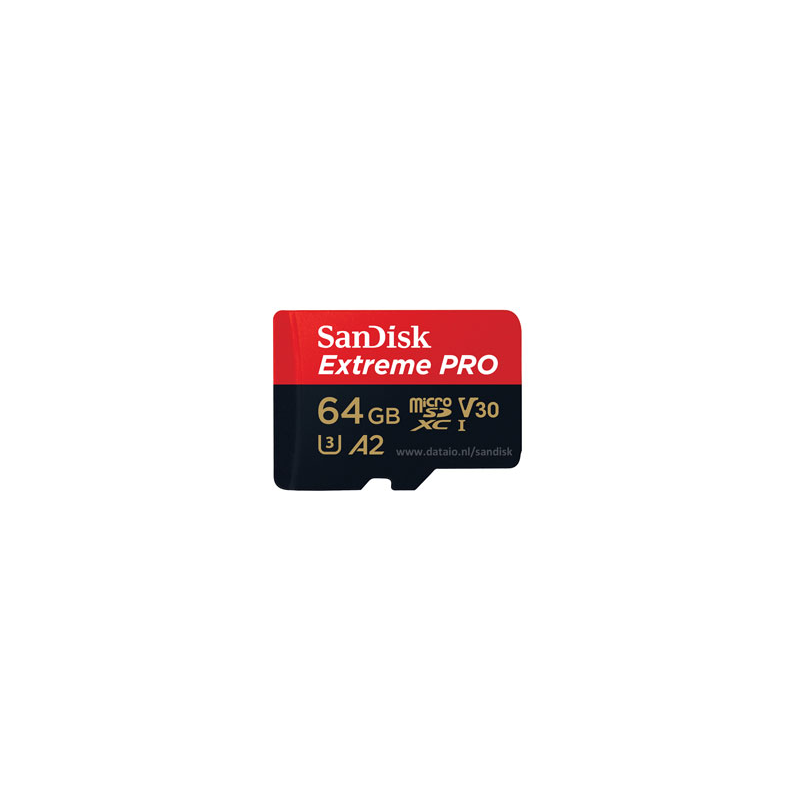 Sandisk 64Gb MicroSDHC Extreme PRO R170/W90 C10 U Sandisk 64Gb MicroSDHC Extreme PRO R170/W90 C10 U