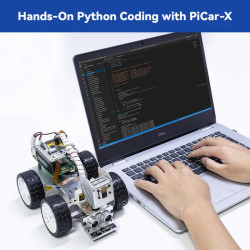 PiCar-X AI Video robot car kit - Exclusief Raspberry Pi of SD-kaart