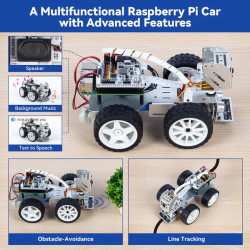 PiCar-X AI Video robot car kit - Exclusief Raspberry Pi of SD-kaart