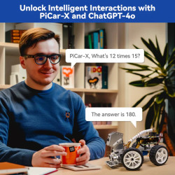 PiCar-X AI Video robot car kit - Exclusief Raspberry Pi of SD-kaart