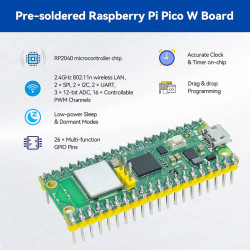 SunFounder Raspberry Pi Pico W Ultimate Starter Kit - Kepler Kit