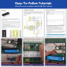 SunFounder Raspberry Pi Pico W Ultimate Starter Kit - Kepler Kit