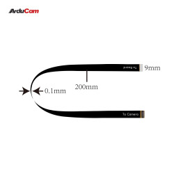 200mm Sensor verlengkabel voor Raspberry Pi Camera Module - Arducam