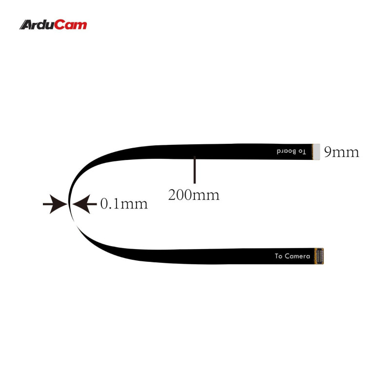 200mm Sensor verlengkabel voor Raspberry Pi Camera Module - Arducam