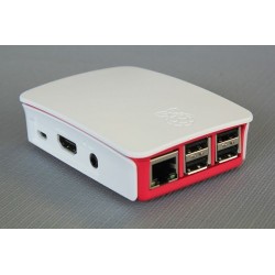 Officiële Raspberry Pi 3 behuizing - Wit-Roze