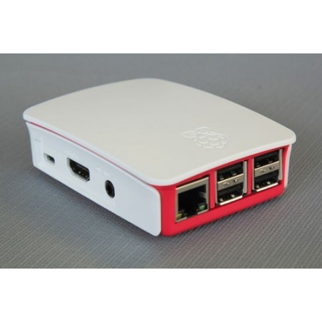 Officiële Raspberry Pi 3 behuizing - Wit-Roze