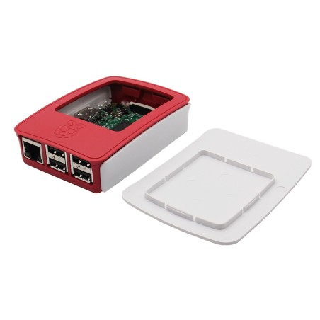 Officiële Raspberry Pi 3 behuizing - Wit-Roze