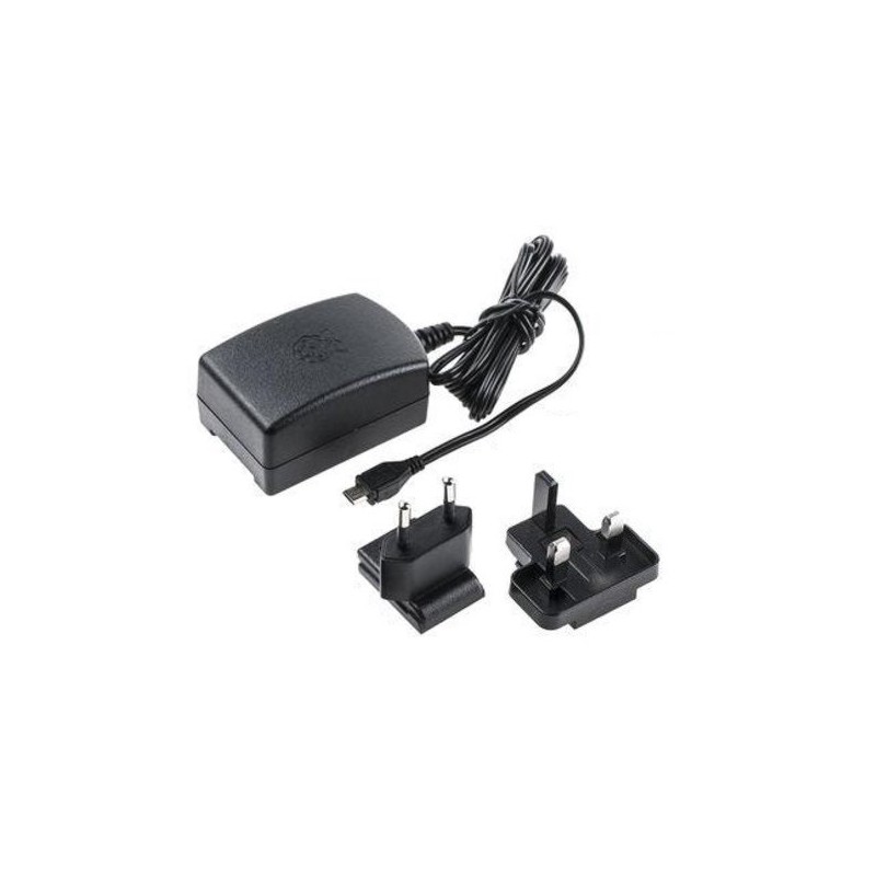 Micro USB power adapter Pi 3B+ - Stontronic Micro USB power adapter Pi 3B+ - Stontronic