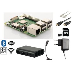 Raspberry Pi 3B+ (16Gb) starter kit + WiFi + NOOBS software tool