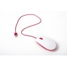 Muis roze/wit