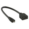 HDMI-Micro-HDMI zwart 1m