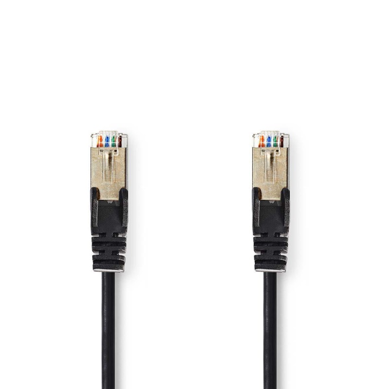 cat 5e Ethernet kabel 2m - zwart cat 5e Ethernet kabel 2m - zwart