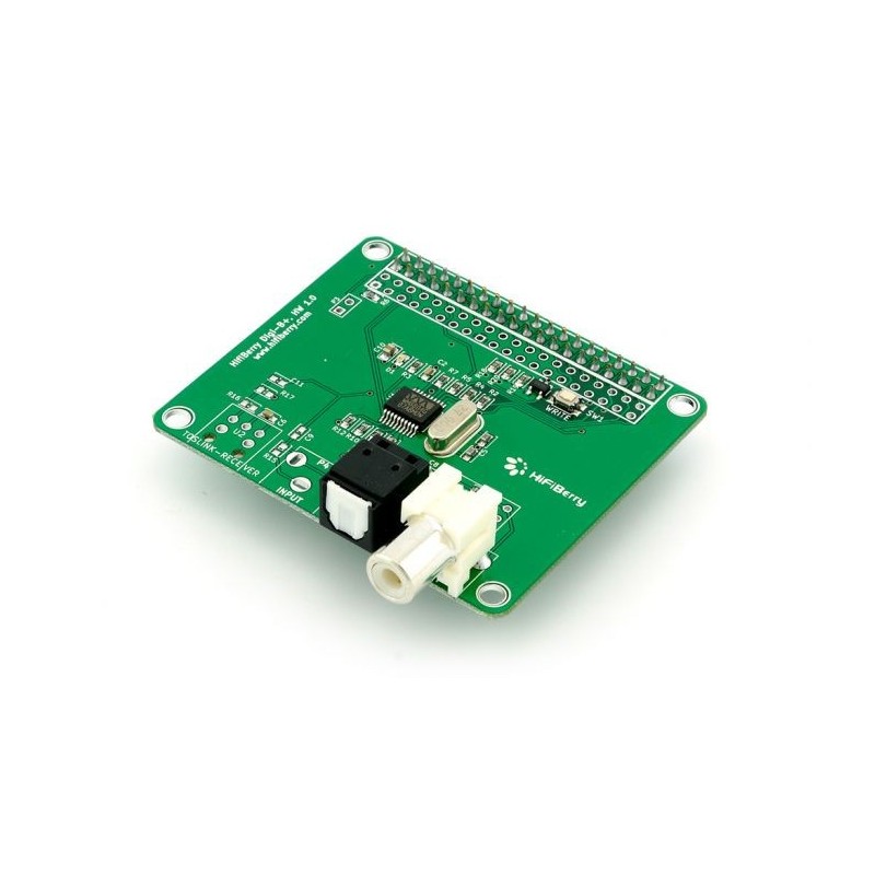 HiFiBerry Digi+ inclusief Spacers (zonder transformer) HiFiBerry Digi+ inclusief Spacers (zonder transformer)
