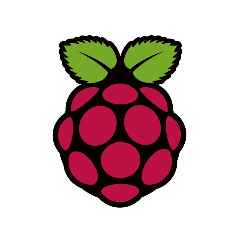 Sticker Raspberry Pi Logo